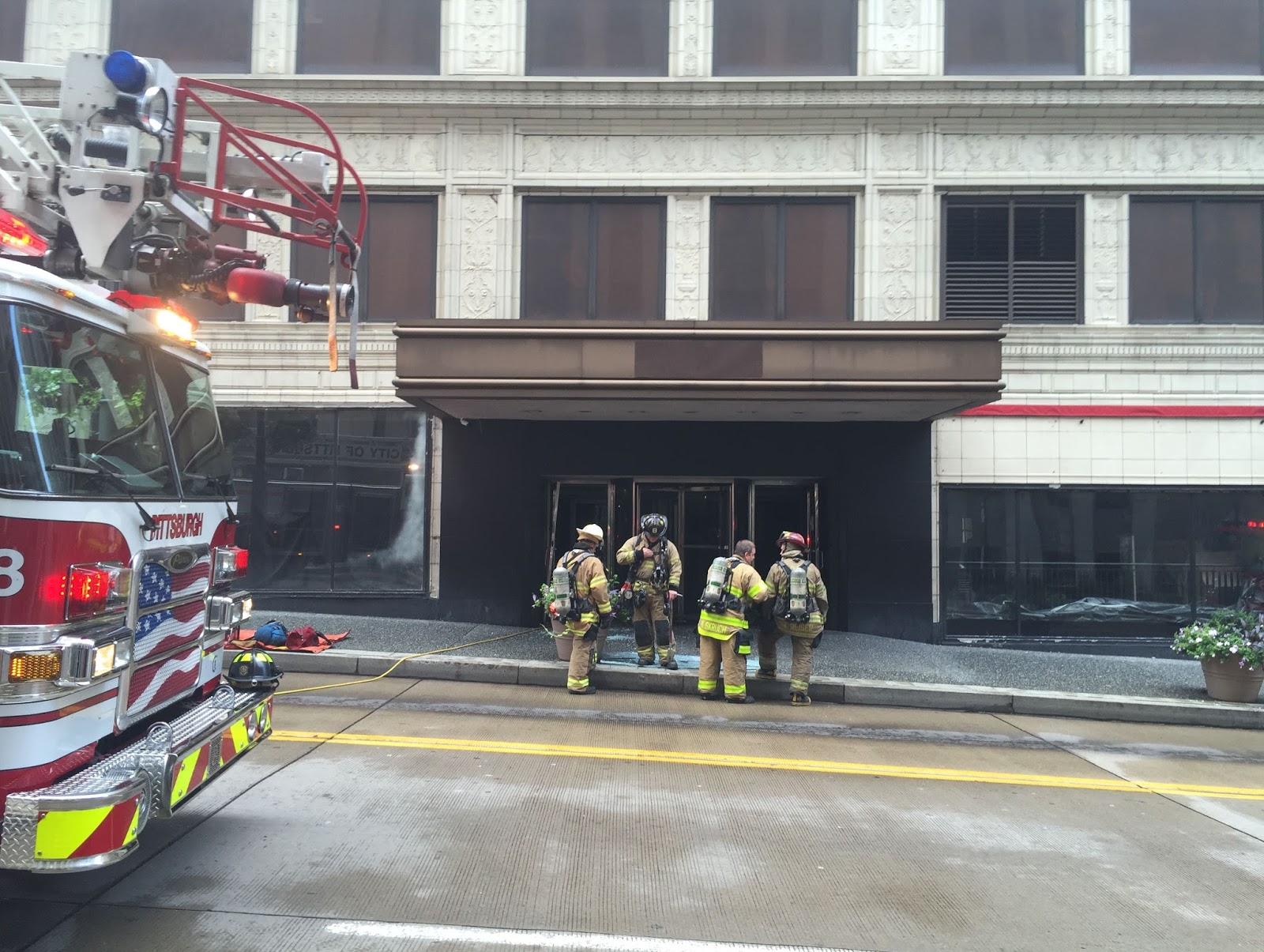 MEC&F Expert Engineers sixalarm fire at the old Macy's building