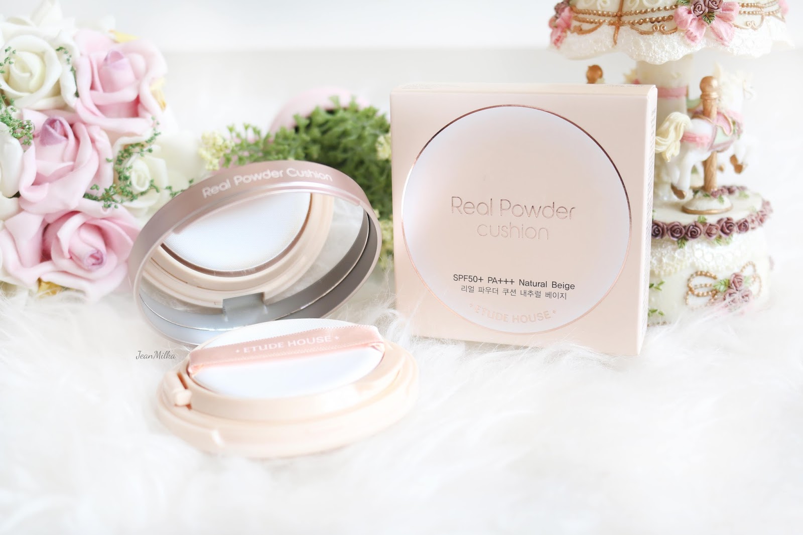 Etude House Real Powder Cushion Review Jean Milka