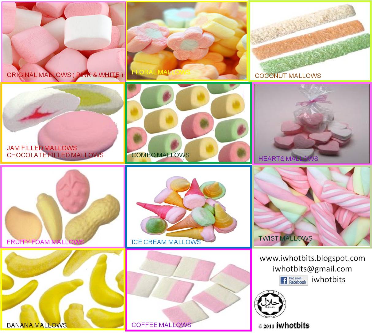 IWHotBits IWHB Halal Marshmallows
