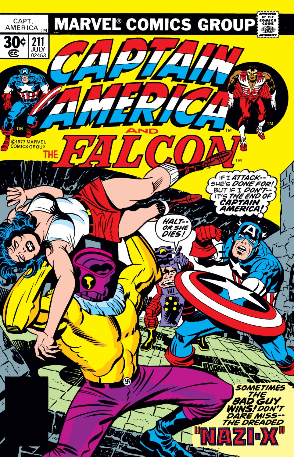 Read online Captain America (1968) comic -  Issue #211 - 1