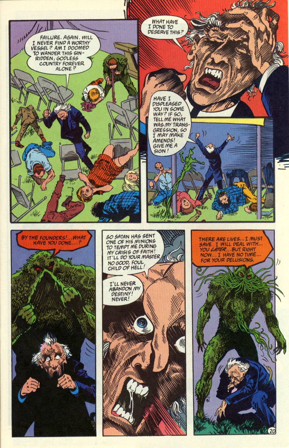 Swamp Thing (1982) Issue #110 #118 - English 21