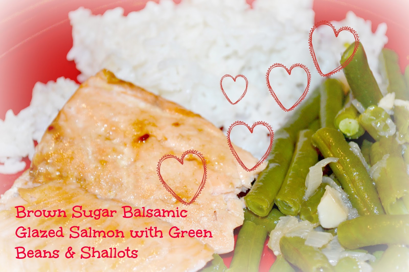 HealthyEatsGirl: Brown Sugar Balsamic Glazed Salmon with Green Beans ...