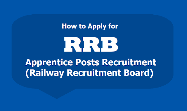 How to Apply for RRB Apprentice Posts Recruitment 2019 (Railway Recruitment Board) How to Apply for RRB Apprentice Posts Recruitment 2019 (Railway Recruitment Board)