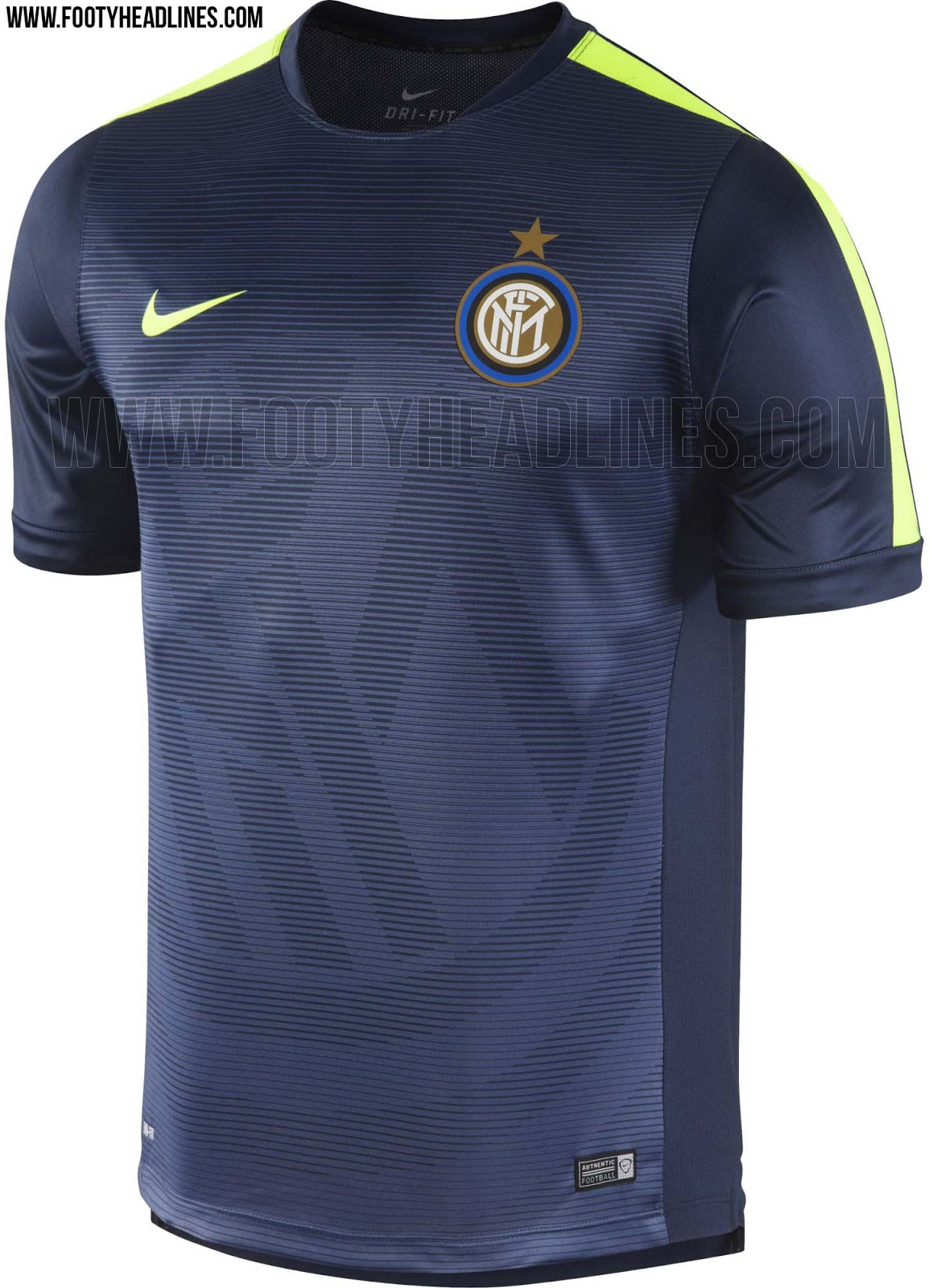 Nike Inter Mailand 2015 Aufwärm Und TrainingsTrikots Veröffentlicht