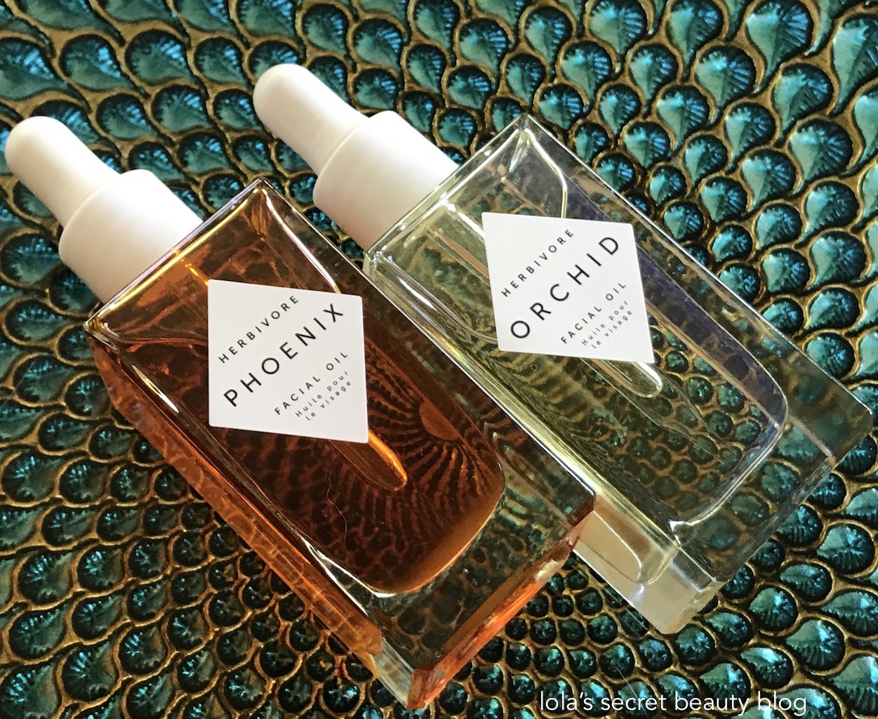 lola's secret beauty blog Herbivore Orchid and Phoenix Facial Oils