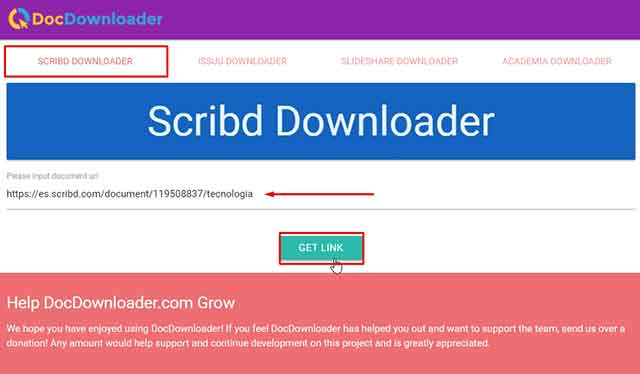 descargar de scribd sin registrarse