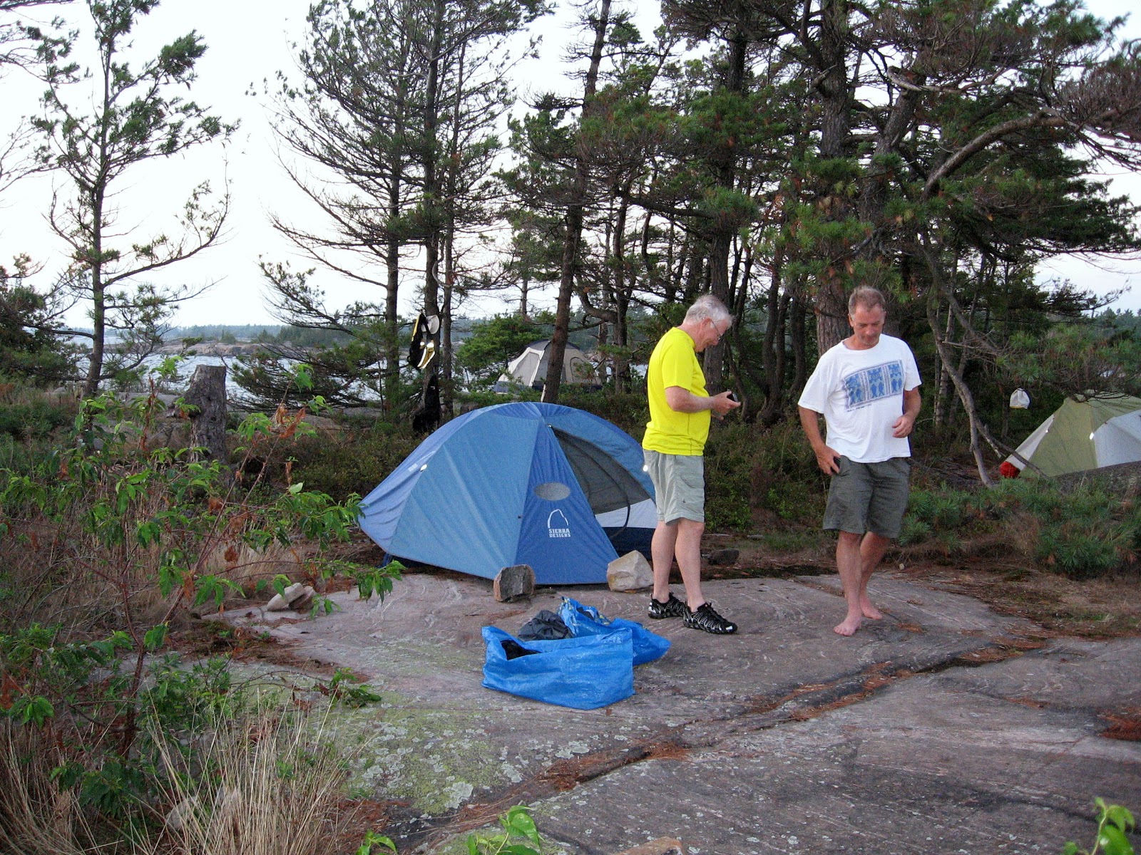 BirdingKayakingBabbling Bay kayak camping trip