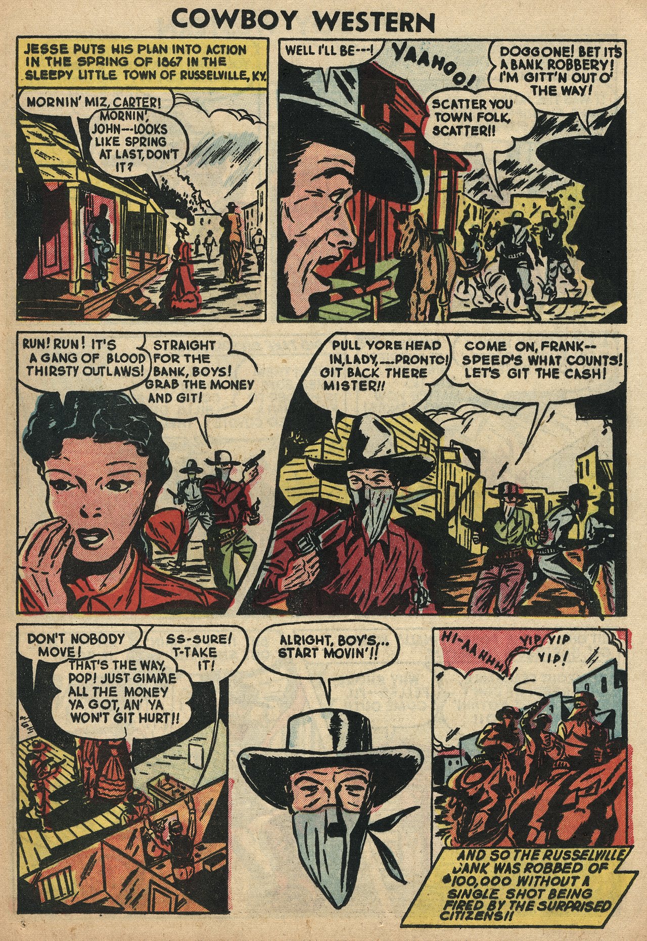 Read online Cowboy Western comic -  Issue #52 - 25