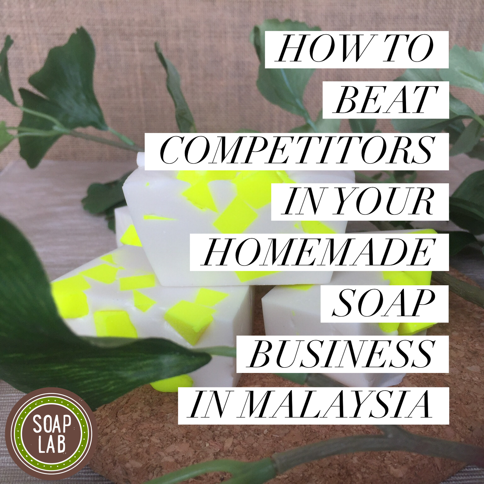 SoapLab Malaysia How To Beat Competitors in Your Homemade Soap Business