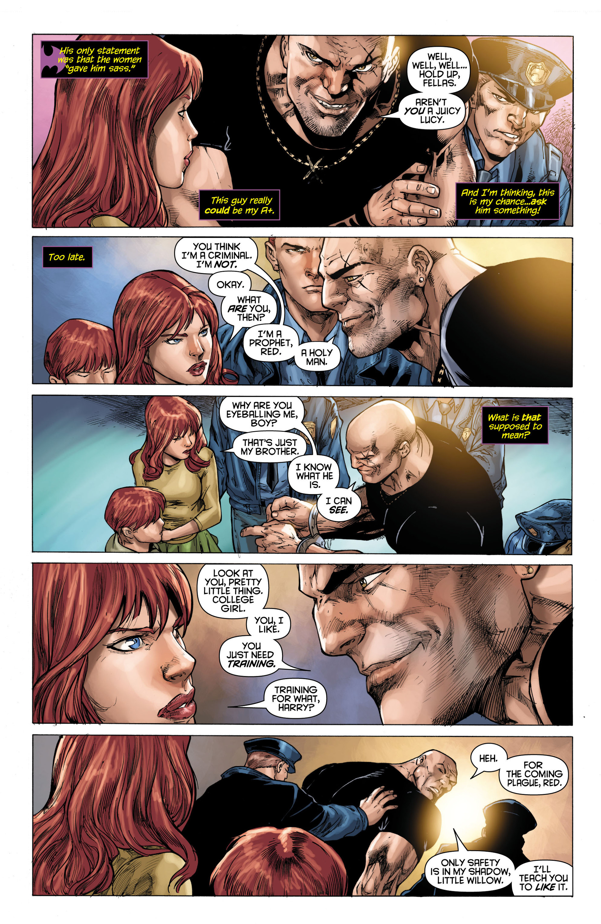 Read online Batgirl (2011) comic -  Issue #0 - 7