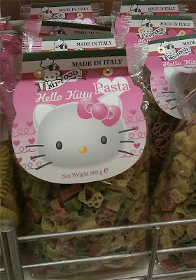 Hello Kitty pasta