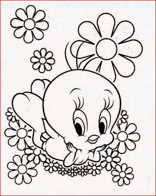 Tweety Bird coloring.filminspector.com