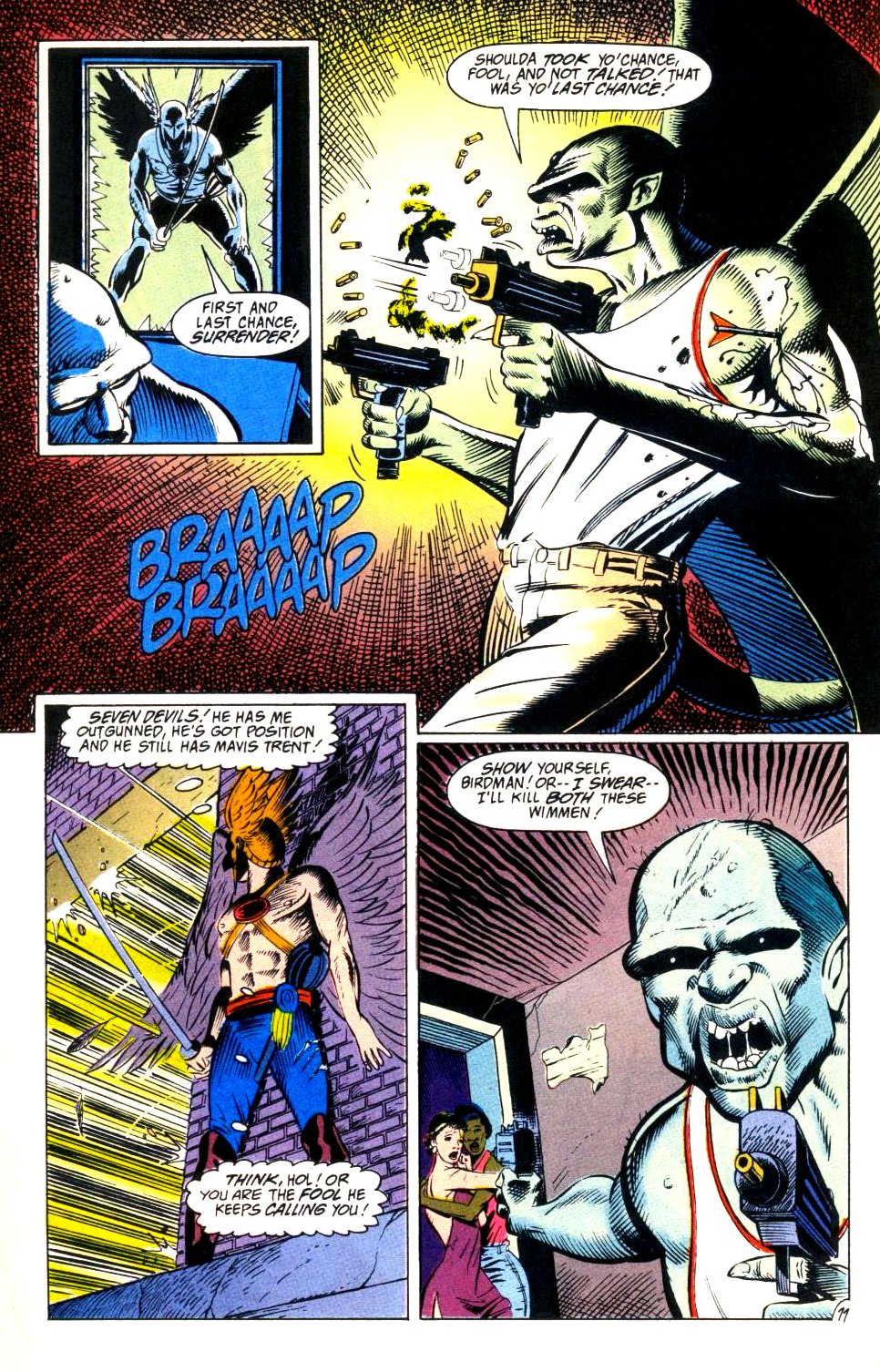 Read online Hawkworld (1990) comic -  Issue #3 - 12