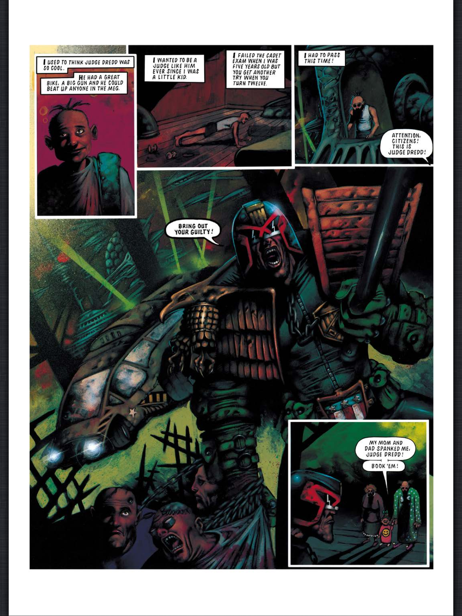 Read online Judge Dredd: The Complete Case Files comic -  Issue # TPB 20 - 105