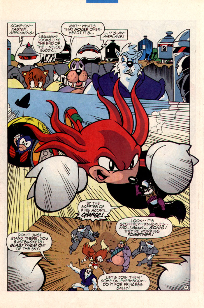 Read online Sonic The Hedgehog comic -  Issue #50 - 11