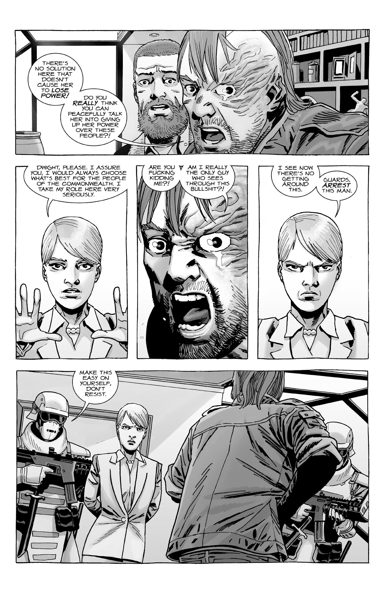 Read online The Walking Dead comic -  Issue #186 - 17
