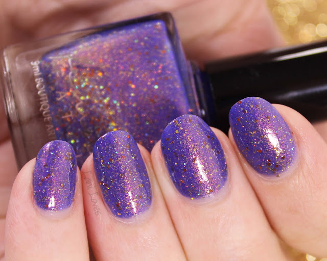 Femme Fatale + The Polishing Life - End of the Storm Nail Polish Swatches & Review