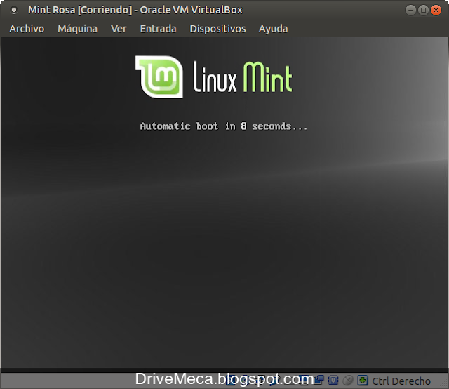 DriveMeca instalando Linux Mint 17.3 Rosa paso a paso