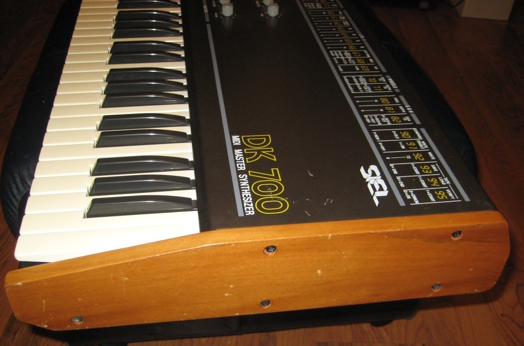 MATRIXSYNTH Siel DK700 Vintage Midi Master Synthesizer