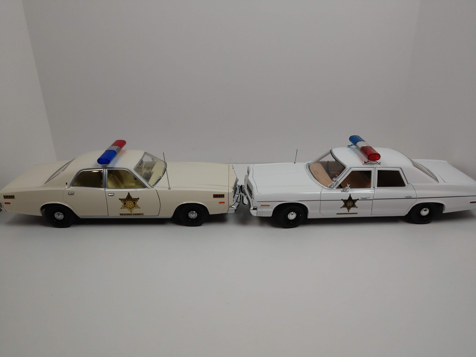 AW DUKES OF HAZZARD COUNTY SHERIFF'S  POLICE  SLOT CAR ...Free Shipping 