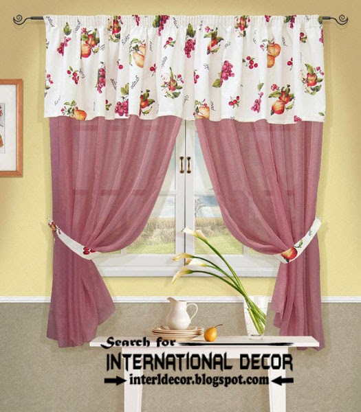 kitchen curtains designs ideas 2016, pink curtains for kitchens, country curtains