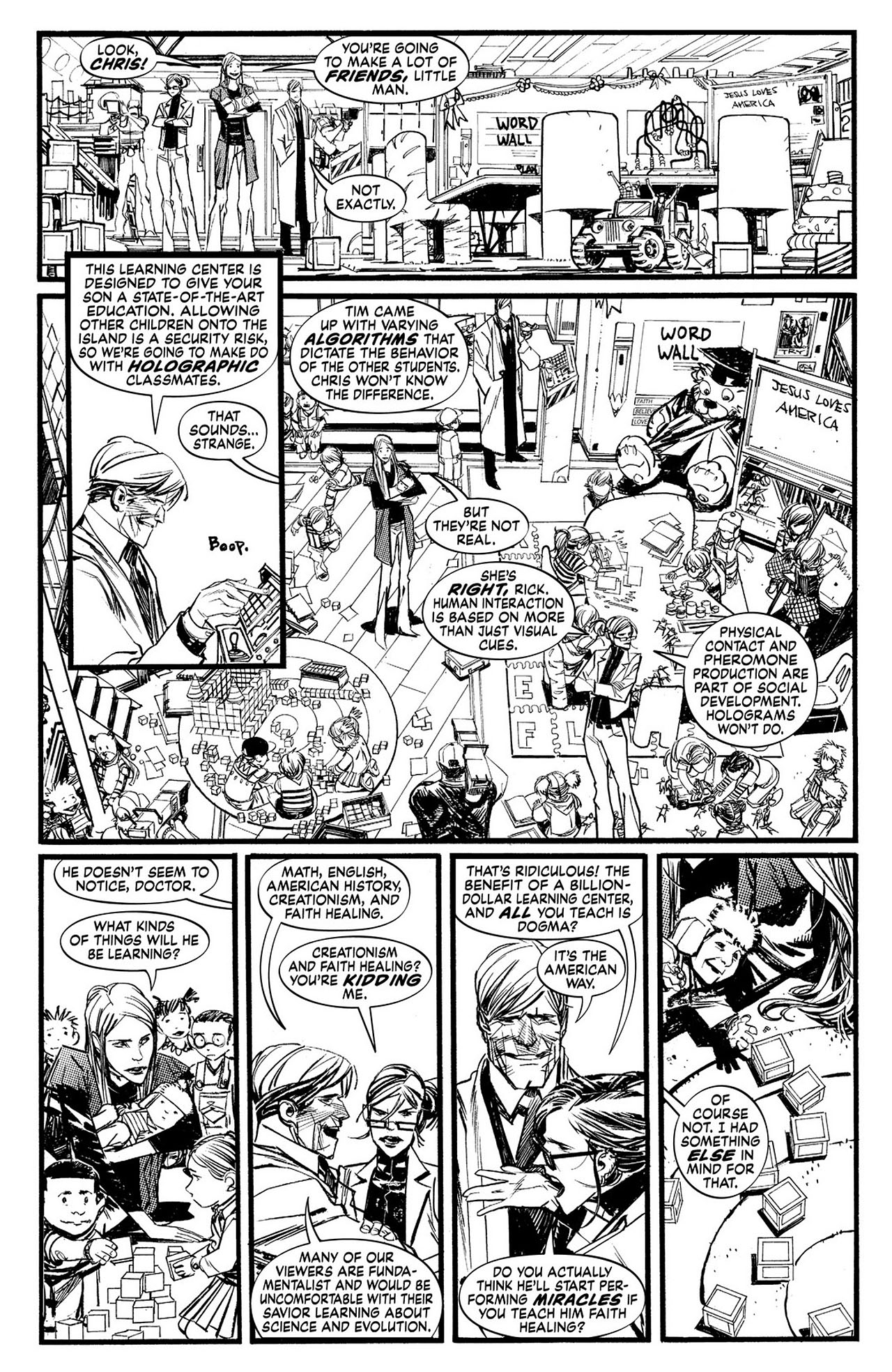Read online Punk Rock Jesus comic -  Issue #2 - 8