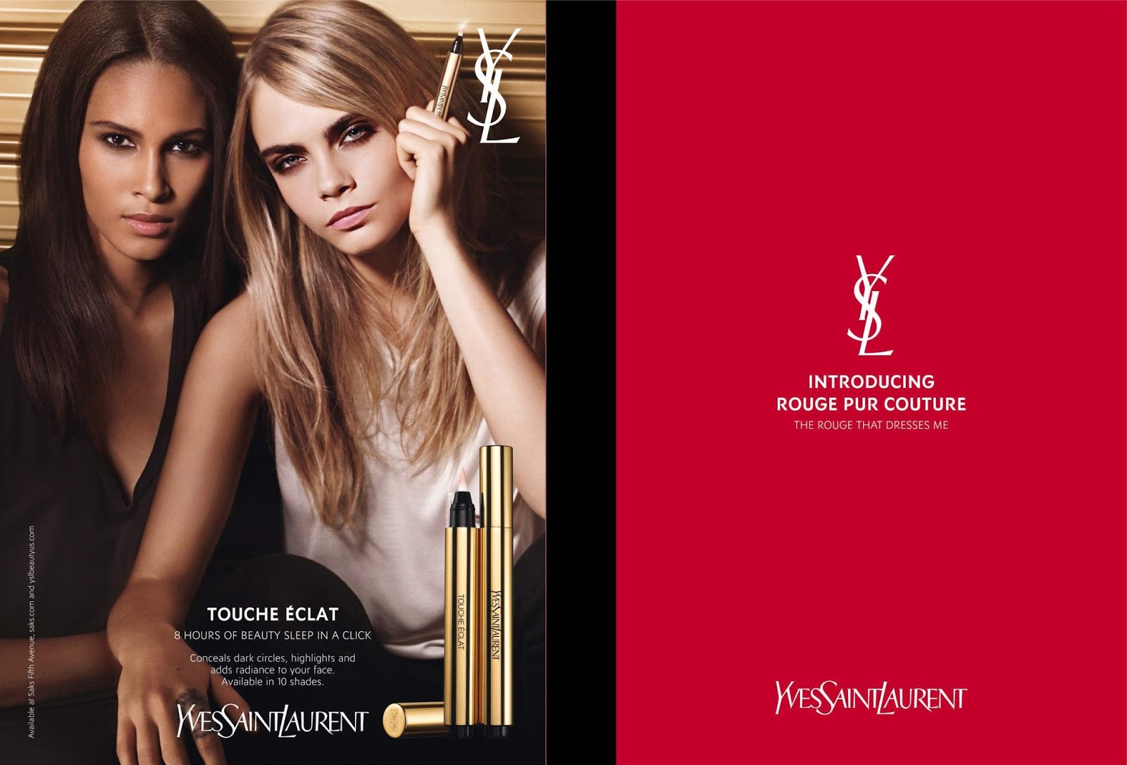 The Essentialist Fashion Advertising Updated Daily Yves Saint
