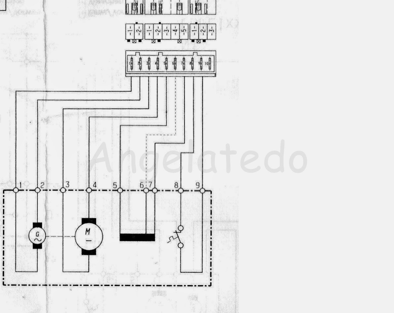 Cómo conectar un motor de lavadora con escobillas, Connect washing