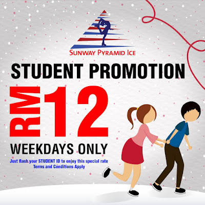 Sunway Pyramid Ice Student Price Weekday Promo