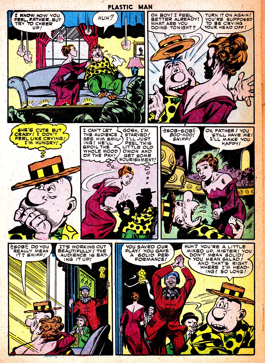 Read online Plastic Man (1943) comic -  Issue #53 - 22