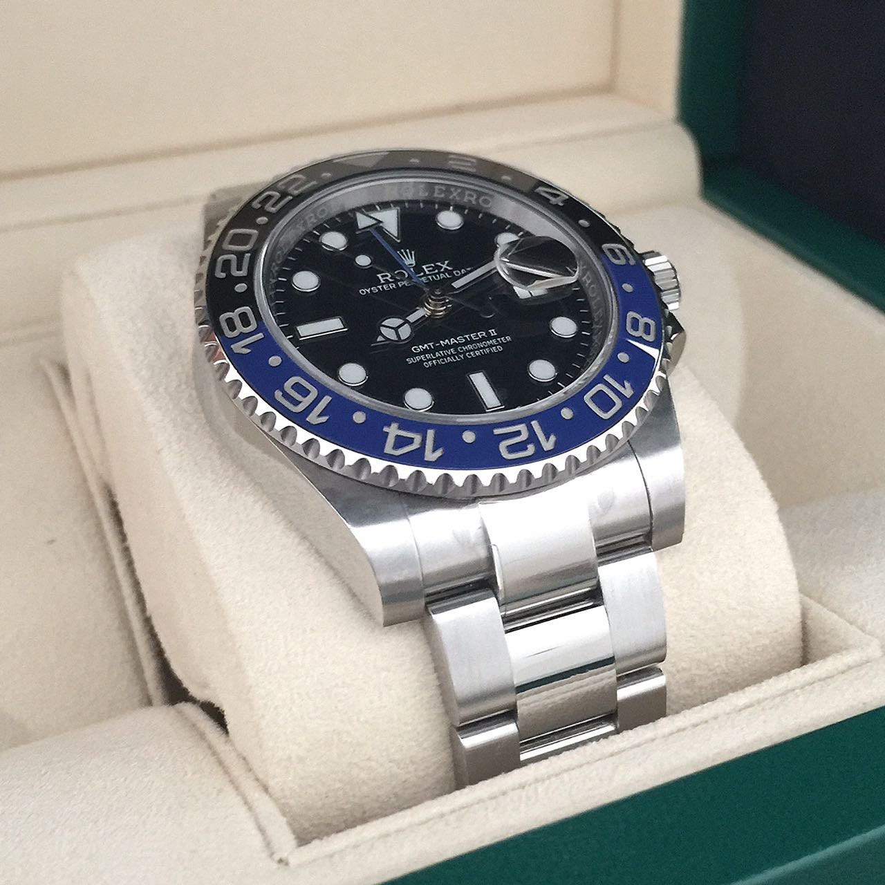 Watch Temptation Jual Beli Jam Tangan Second Arloji Mewah Bekas Original Sold Preowned Rolex Gmt Master 2 Black And Blue Ceramic Bezel Random Series 2015 Batman