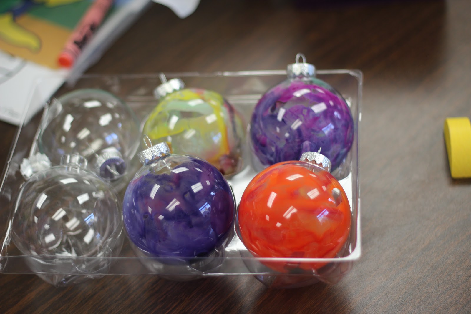 Teach Them To Fly: Melted Crayon Ornament