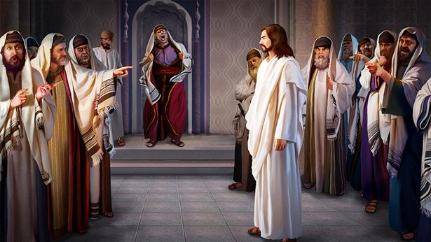 fariseos en condenar y resistir  Señor Jesús
