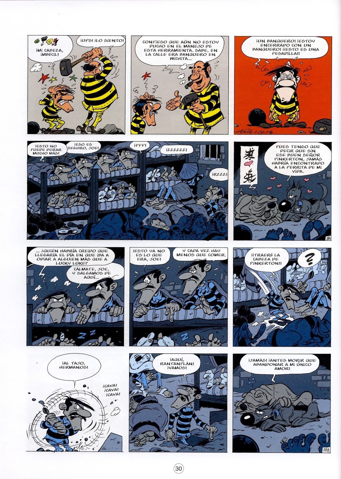 Galicia Comic Lucky Luke Lucky Luke contra Pinkerton