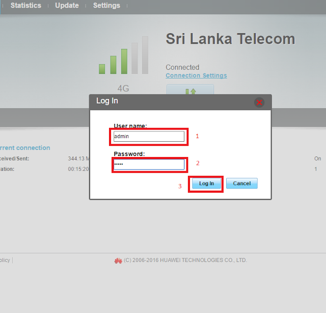ගේමක් නැතුව SLT Dialog 4G Router එක config කරමු How to configure
