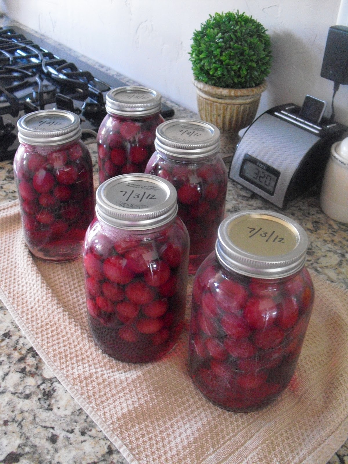 Lindsey's Kitchen Bottled Cherries
