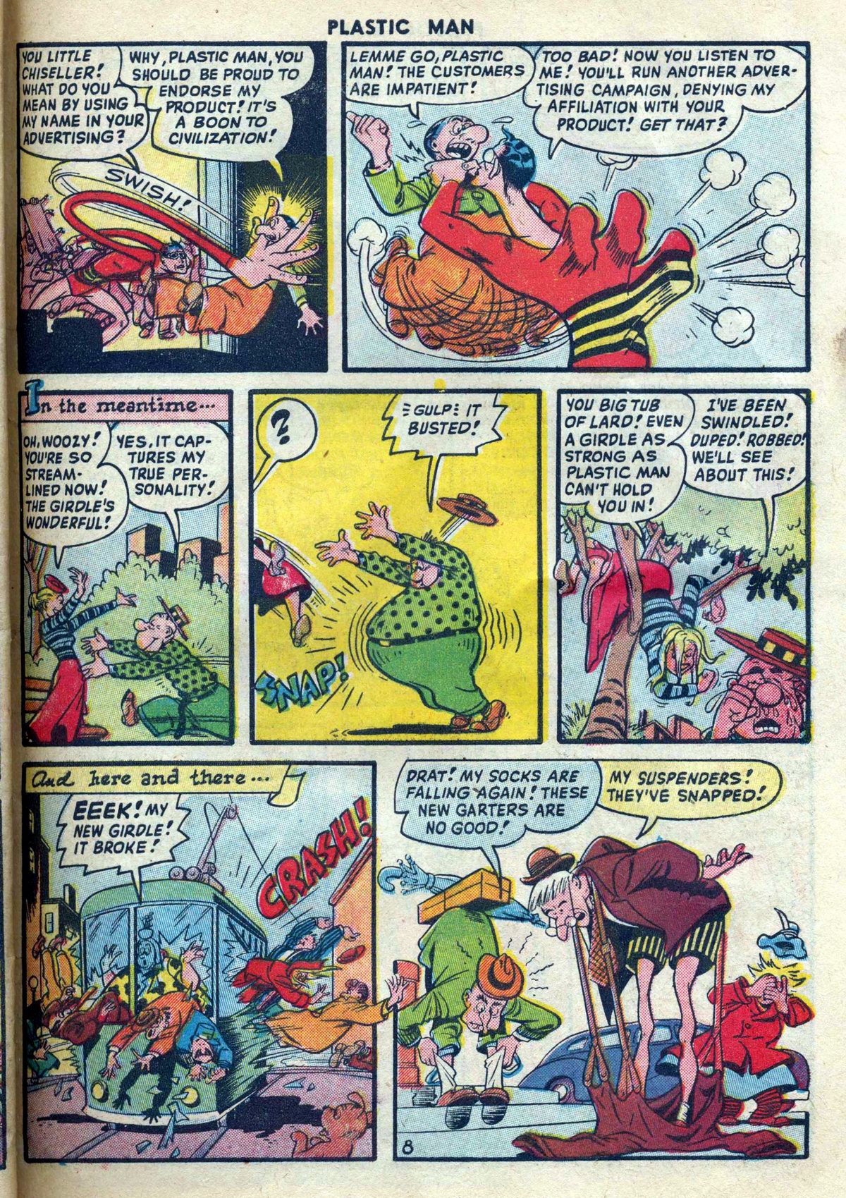 Read online Plastic Man (1943) comic -  Issue #17 - 31