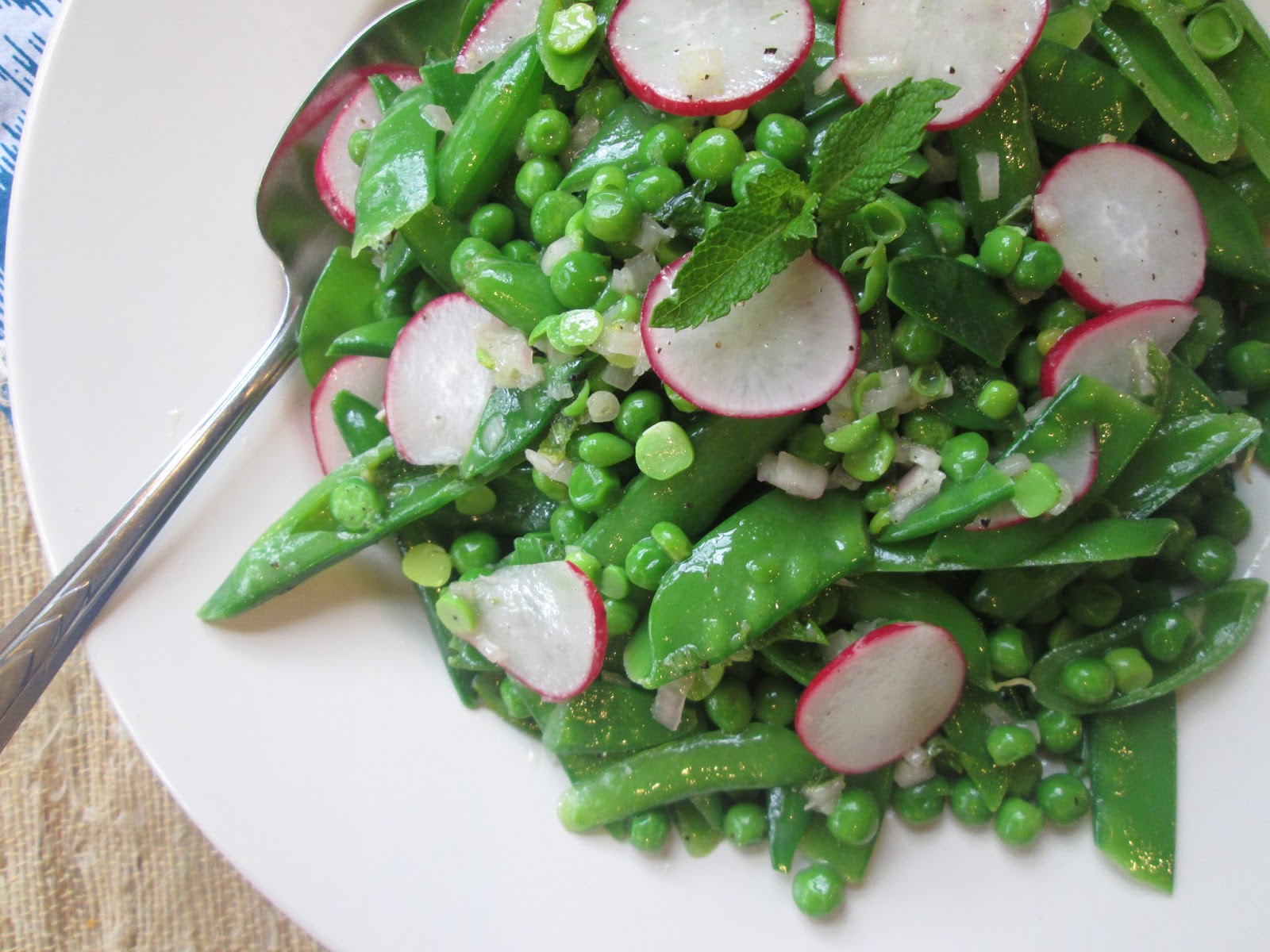 Stirring the Pot Spring Pea Salad