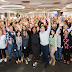 Serena Williams visited the Survey Monkey team