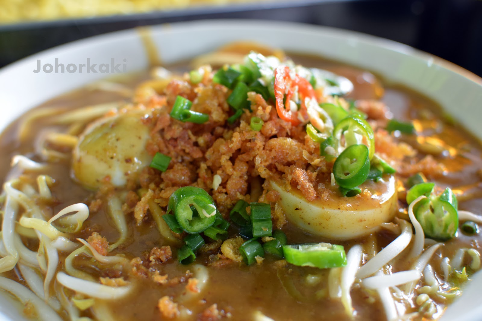 Johor Mee Rebus Hj Wahid at Zainal Place in JB Malaysia |Johor Kaki