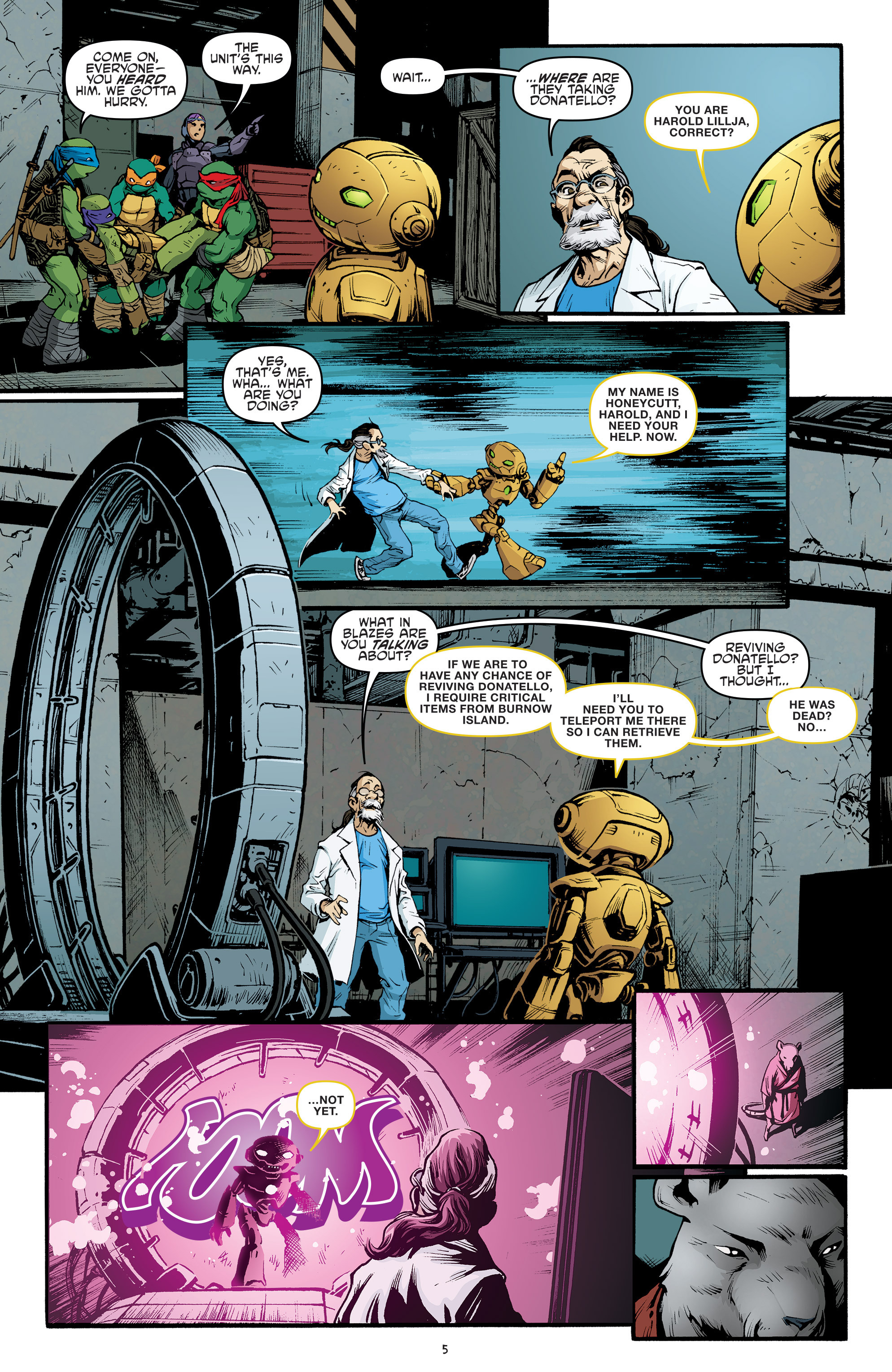 Read online Teenage Mutant Ninja Turtles (2011) comic -  Issue #45 - 8
