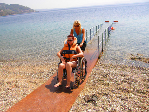 10 Of The Most Wheelchair Accessible Beaches In The World - Sirens Resort, Loutraki, Greece