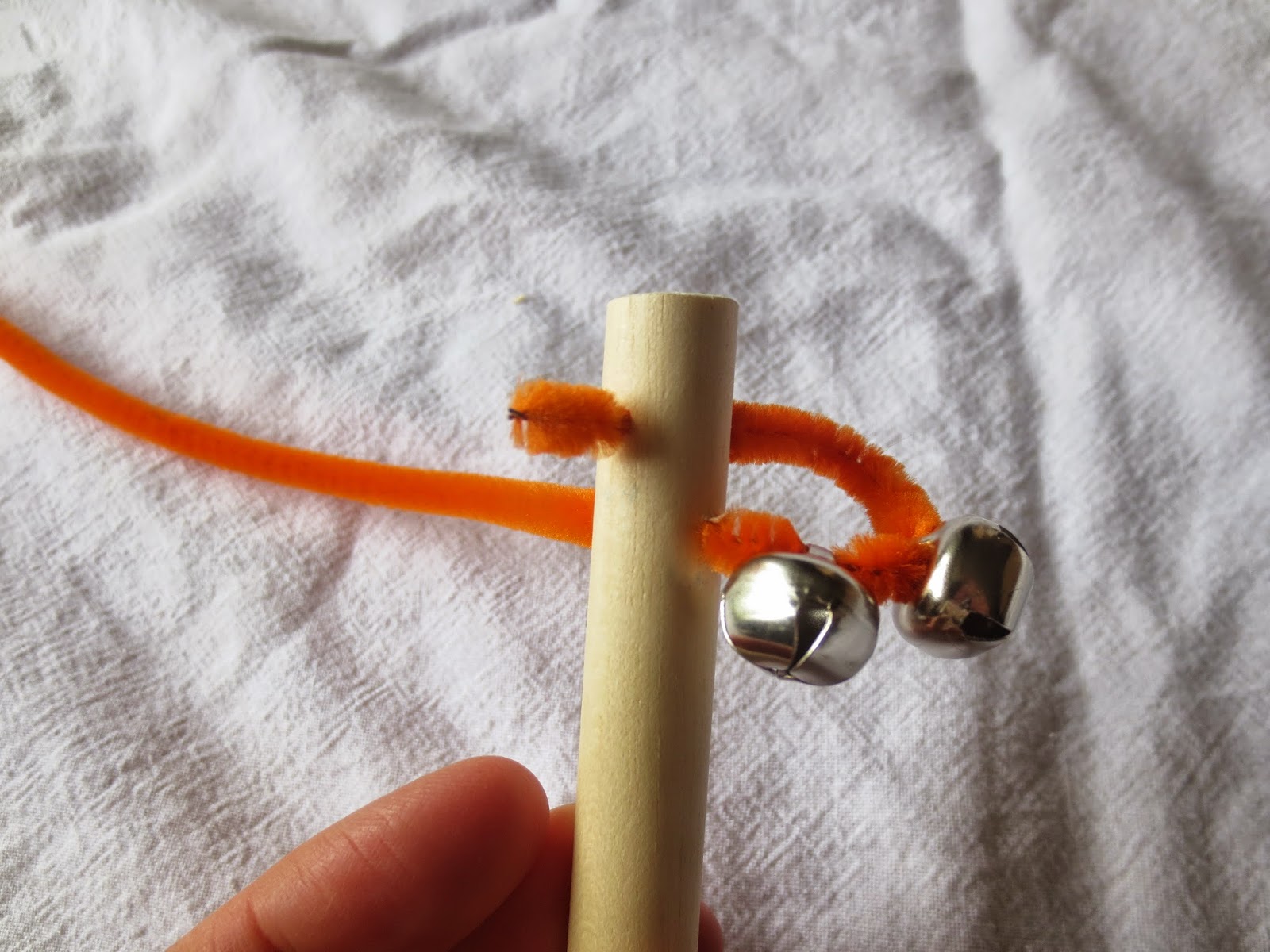 Candidly Kate: tutorial: Easy and Quick Jingle Bell Instruments