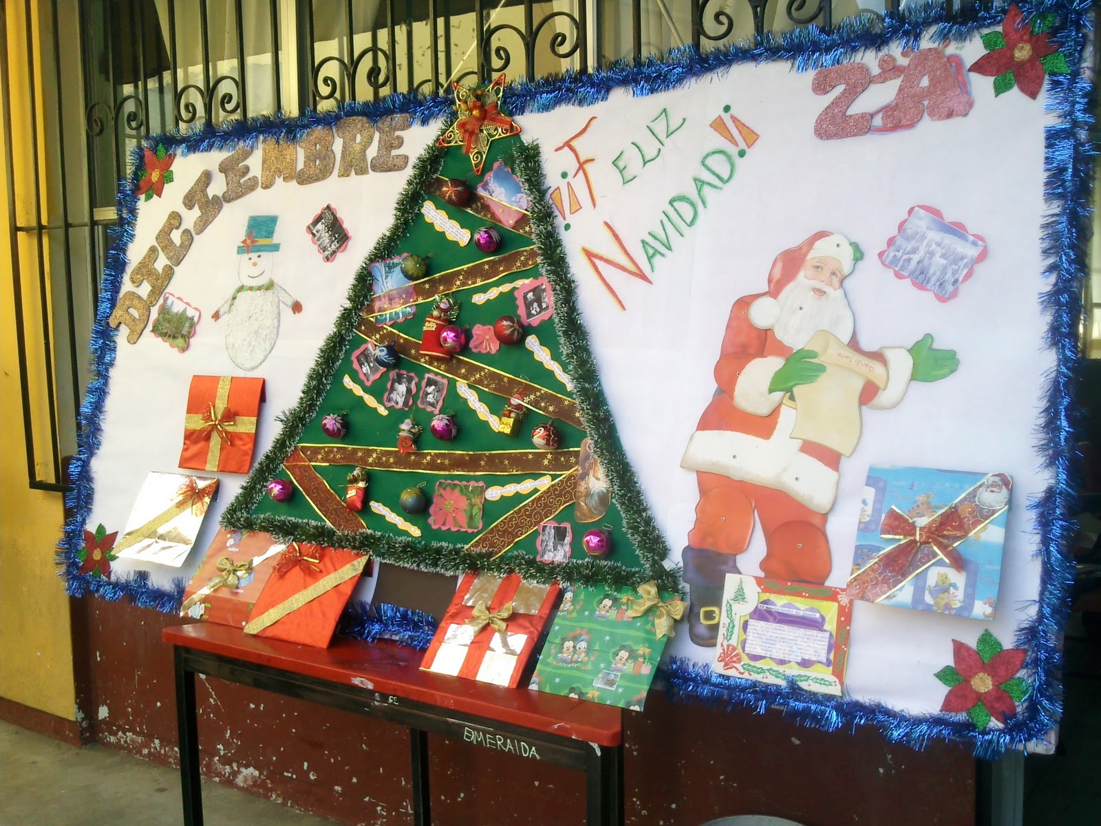 MTRO. VICENTE JÁUREGUI PERIODICO MURAL DEL MES DE DICIEMBRE