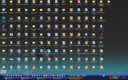desktop icons messy hide autohotkey script shortcut
