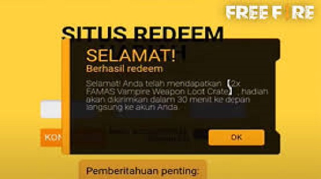 Kode Redeem Free Fire Blognusa Kode Redeem Free Fire Blognusa