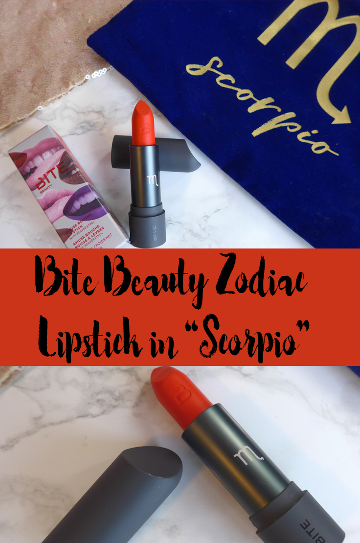 Bite Beauty ~ Astrology by Bite Limited Edition Amuse Bouche Lipstick in Scorpio