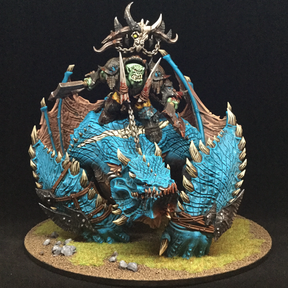 Hobbyhammer Miniature Showcase Mark Mitzman Megaboss On Maw Krusha