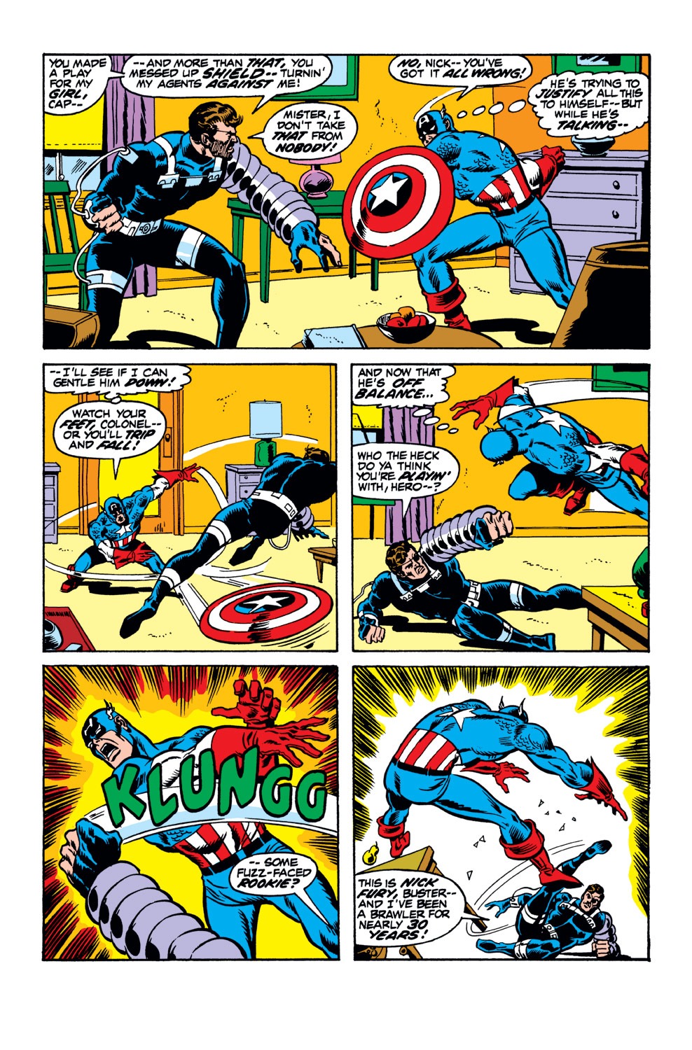 Read online Captain America (1968) comic -  Issue #153 - 5