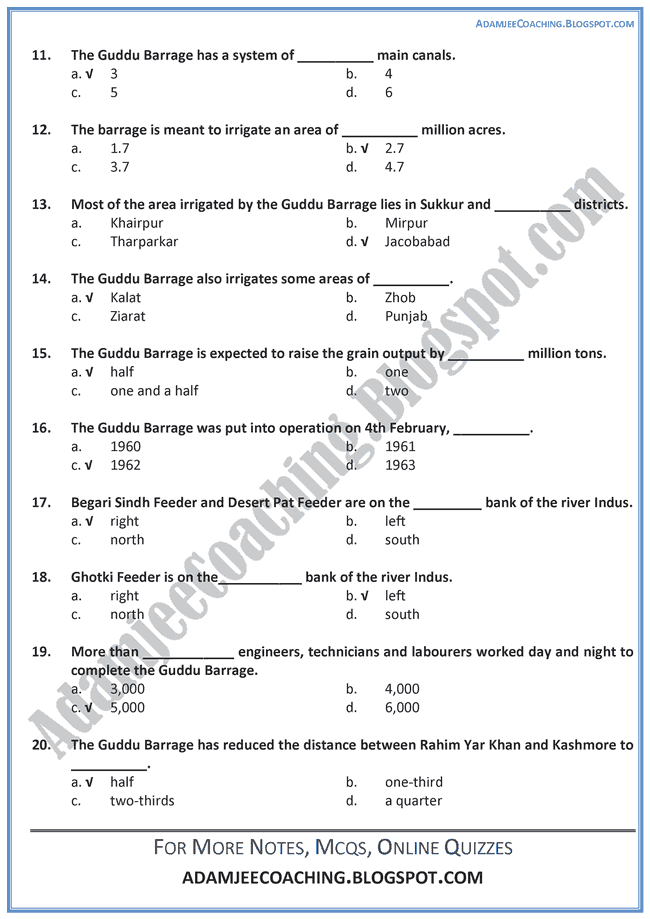 Guddu barrage essay picture